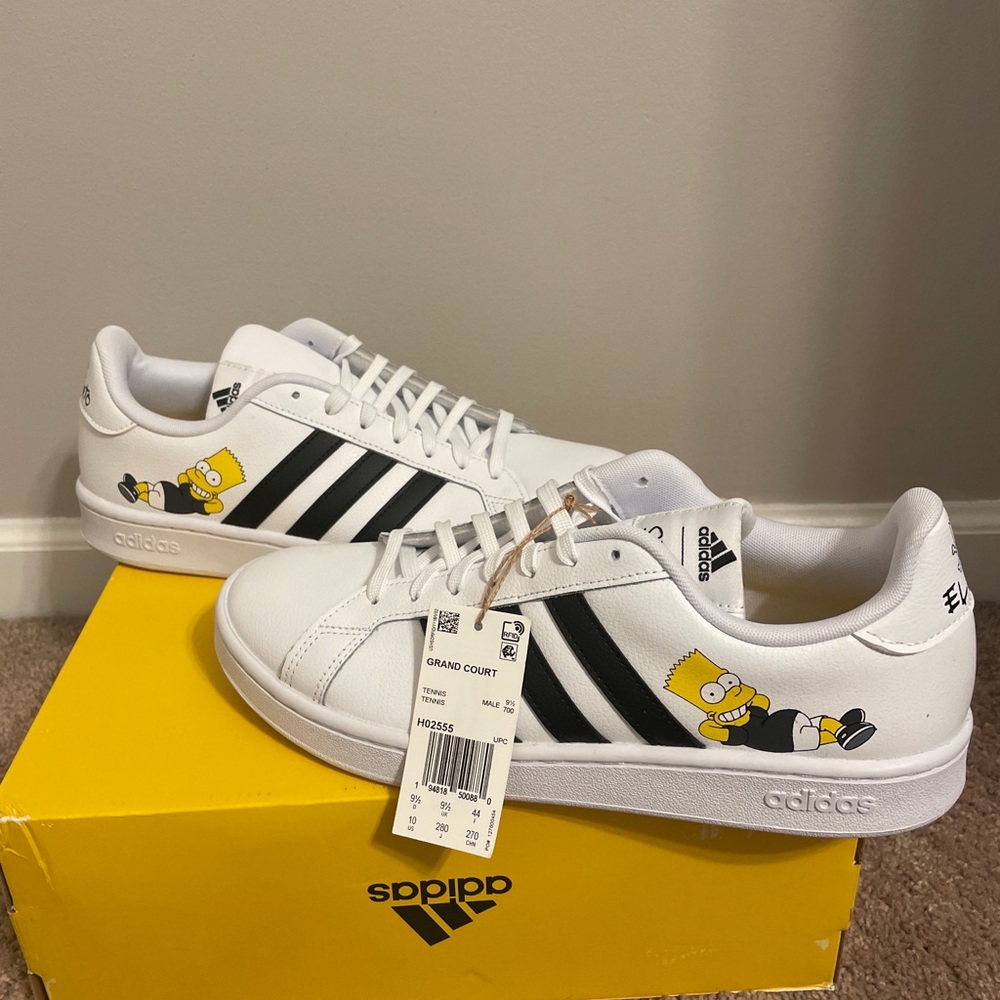 Adidas The Simpsons x Grand Court 'Bart'